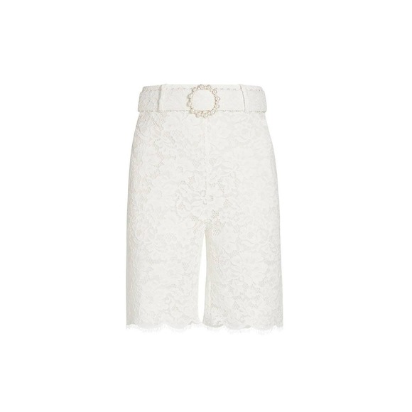 Zimmermann High Tide Lace Long Line Shorts - Picture 2 of 14